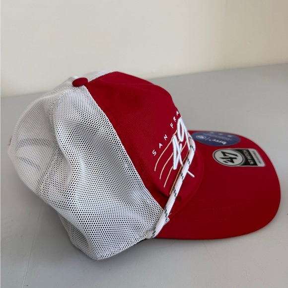 47 Brand San Francisco 49ers Brrr Golfer Rope Snapback Adjustable Hat New - Picture 2 of 6